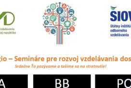 EPALE Regio - Semináre pre rozvoj vzdelávania dospelých