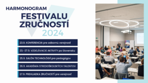 Festival zručností harmonogram